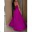 Carmen summer chiffon summer dress (S / M ONE SIZE) ITALIAN FASHION IMWA222561