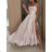 Carmen summer chiffon summer dress (S / M ONE SIZE) ITALIAN FASHION IMWA222561