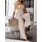 Women's Long Chiffon Short Sleeve Dress (S/M ONE SIZE) ITALIAN FASHION IMWGS231048