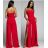 Women's Long Chiffon Short Sleeve Dress (S/M ONE SIZE) ITALIAN FASHION IMWGS231048