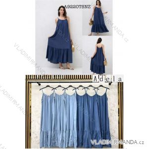 Carmen summer chiffon summer dress (S / M ONE SIZE) ITALIAN FASHION IMWA222561