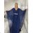 Long elegant short sleeve women's dress (S/M/L ONE SIZE) ITALIAN FASHION IMPSH2550410 M / L wine