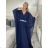 Long elegant short sleeve women's dress (S/M/L ONE SIZE) ITALIAN FASHION IMPSH2550410 M / L wine