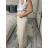 Elegant long trousers with belt for women (S/M/L ONE SIZE) ITALIAN FASHION IMC25248