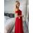 Women's Long Strapless Sequin Party Dress (S/M ONE SIZE) ITALIAN FASHION IMPSH233348
