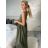 Women's Light Knitted Long Sleeve Sweater (L/XL ONE SIZE) ITALIAN FASHION IM723GALA