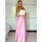 Women's Long Pants (S/M ONE SIZE) ITALIAN FASHION IMPDY23LC5918 -   růžová světlá -   S / M