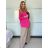 Women's long sleeve jacket (S/M ONE SIZE) ITALIAN FASHION IMPDY23MDUE991838 -   růžová světlá -   S / M
