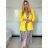 Women's long sleeve jacket (S/M ONE SIZE) ITALIAN FASHION IMPDY23MDUE991838 -   růžová světlá -   S / M