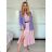 Women's long sleeve jacket (S/M ONE SIZE) ITALIAN FASHION IMPDY23MDUE991838 -   růžová světlá -   S / M