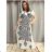 Women's Summer Icecool Sleeveless Long Dress (M/L-XL/2XL) AINUOSI ITALIAN FASHION IMB23H01 M / L dark blue