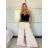 Elegant trousers with belt for women (S/M/L ONE SIZE) ITALIAN FASHION IMSM25DEVONE/DU - beige - S/M/L