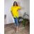 Women's Long Sleeve Hoodie Dress (S / M ONE SIZE) ITALIAN FASHION IMWA216095
