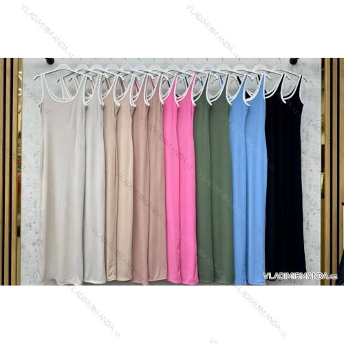 Carmen summer chiffon summer dress (S / M ONE SIZE) ITALIAN FASHION IMWA222561