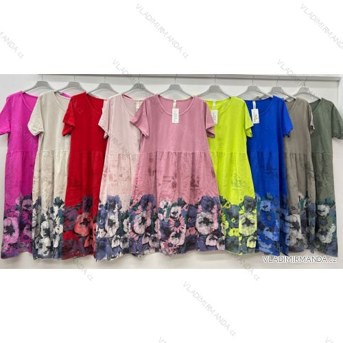 Women's long summer oversize pants (S/M/L ONE SIZE) ITALIAN FASHION IM425271