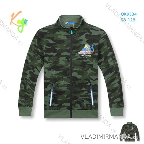 Sweatshirt cotton youth boys (98-128) KUGO HM9263