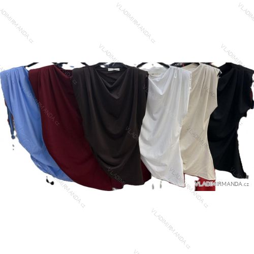 Women's Elegant Belt Long Sleeve Dress (S/M ONE SIZE) ITALIAN FASHION IMM23UN6139