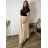 Women's long skirt (48/50 ONE SIZE) ITALIAN FASHION IM424423 48/50 modrá petrolejová