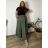 Women's long skirt (48/50 ONE SIZE) ITALIAN FASHION IM424423 48/50 modrá petrolejová