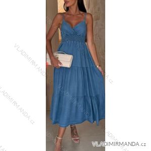Women's short sleeve summer casual dress (S/M/L ONE SIZE) ITALIAN FASHION IMWGB25022
