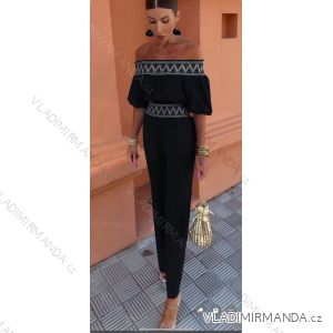 Women's short sleeve summer casual dress (S/M/L ONE SIZE) ITALIAN FASHION IMWGB25022