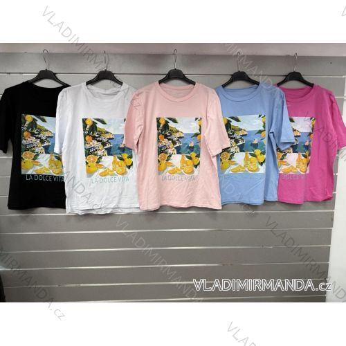 Women's long sleeve shirt (S / M ONE SIZE) ITALIAN FASHION IMWG216041