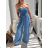 Women's Long Elegant Sleeveless Jumpsuit (S/M ONE SIZE) ITALIAN FASHION IMWGS231166