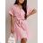 Long casual short sleeve women's dress, oversized (42/44/46 ONE SIZE) ITALIAN FASHION IMD2525370