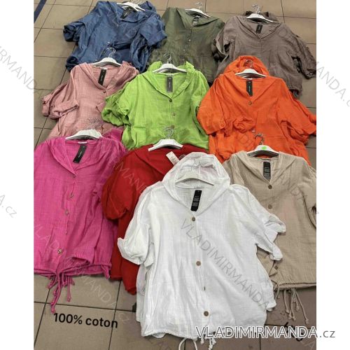 Women's Long Sleeve Knitted Sweater (S/M ONE SIZE) ITALIAN FASHION IMWDT23005