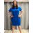Classic dress with pockets, short sleeves, women's TERESA (40/42/44 ONE SIZE) ITALIAN FASHION IMC25188