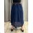 Women's Oversized Knitted Long Sleeve Sweater (S/M ONE SIZE) ITALIAN FASHION IMSN2416125 S / M / L dark blue