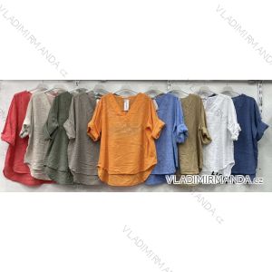 Women's Long Sleeve Knitted Sweater (S/M ONE SIZE) ITALIAN FASHION IMWDT23005