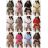Women's short sleeve summer casual dress (S/M/L ONE SIZE) ITALIAN FASHION IMWGB25022
