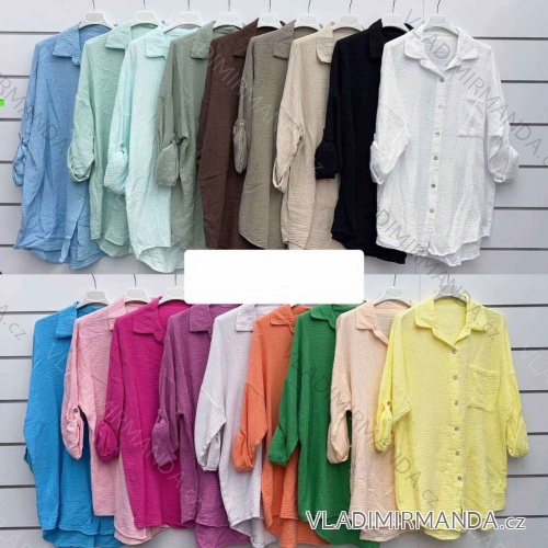 Women's short sleeve summer casual dress (S/M/L ONE SIZE) ITALIAN FASHION IMWGB25022