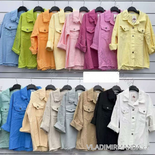Women's short sleeve summer casual dress (S/M/L ONE SIZE) ITALIAN FASHION IMWGB25022