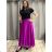 Women's long satin skirt (S/M/L ONE SIZE) ITALIAN FASHION IM323026