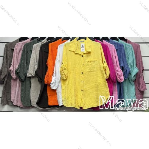 Women's Long Chiffon Short Sleeve Dress (S/M ONE SIZE) ITALIAN FASHION IMWGS231048