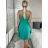 Elegant formal dress with straps for women (S / M ONE SIZE) ITALIAN FASHION IM321576