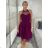 Elegant formal dress with straps for women (S / M ONE SIZE) ITALIAN FASHION IM321576