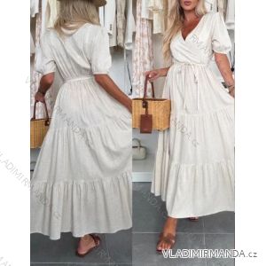 Women's long sleeve chiffon dress (XS/S/M ONE SIZE) ITALIAN FASHION IMWCH25119