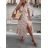 Women's long sleeve chiffon dress (XS/S/M ONE SIZE) ITALIAN FASHION IMWCH25119