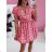 Women's long sleeve chiffon dress (XS/S/M ONE SIZE) ITALIAN FASHION IMWCH25119