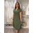 Women's 3/4 long sleeve shirt dress (XS/S/M ONE SIZE) ITALIAN FASHION IMD25030