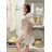 Short Sleeve Shirt Dress women (uni L-2XL) ITALIAN MODA IMS20002