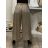 Elegant trousers with belt for women (S/M/L ONE SIZE) ITALIAN FASHION IM425057