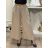 Elegant trousers with belt for women (S/M/L ONE SIZE) ITALIAN FASHION IM425057