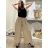 Elegant trousers with belt for women (S/M/L ONE SIZE) ITALIAN FASHION IM425057