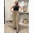 Elegant trousers with belt for women (S/M/L ONE SIZE) ITALIAN FASHION IM425057