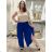Women's long summer oversize pants (S/M/L ONE SIZE) ITALIAN FASHION IM425271