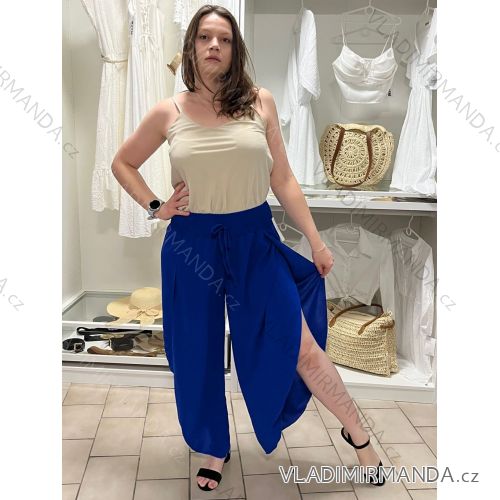 Women's long summer oversize pants (S/M/L ONE SIZE) ITALIAN FASHION IM425271